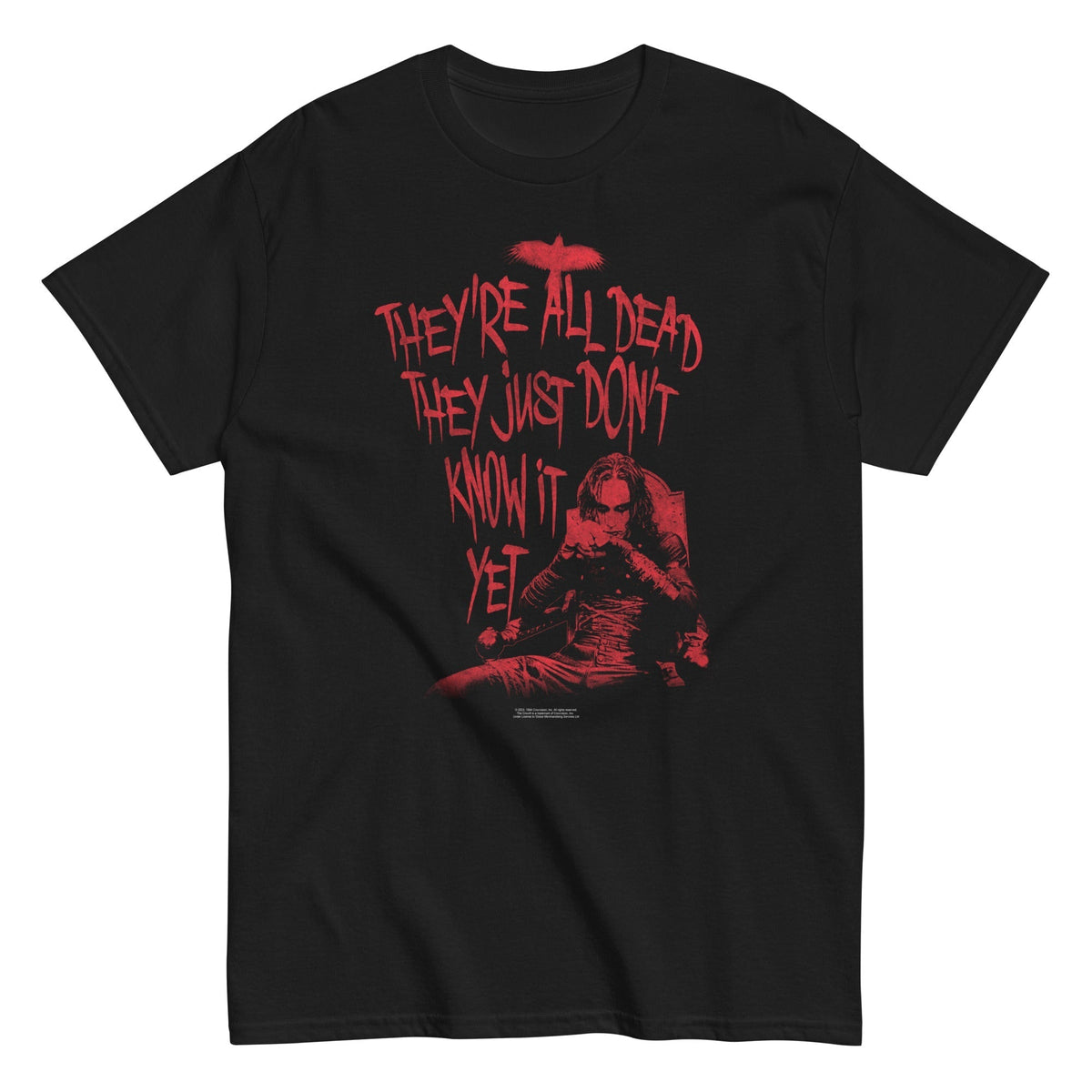 The Crow - Do They Know? T-Shirt - Black