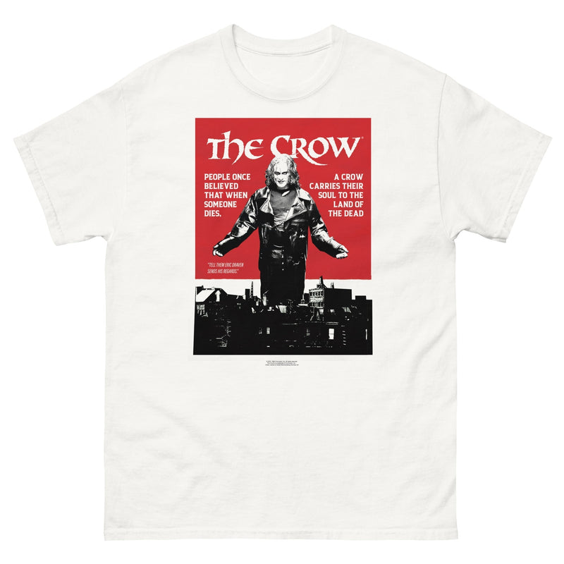 The Crow - Movie Poster T-Shirt - White