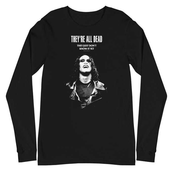 The Crow - Profile Long Sleeve T-Shirt - Black