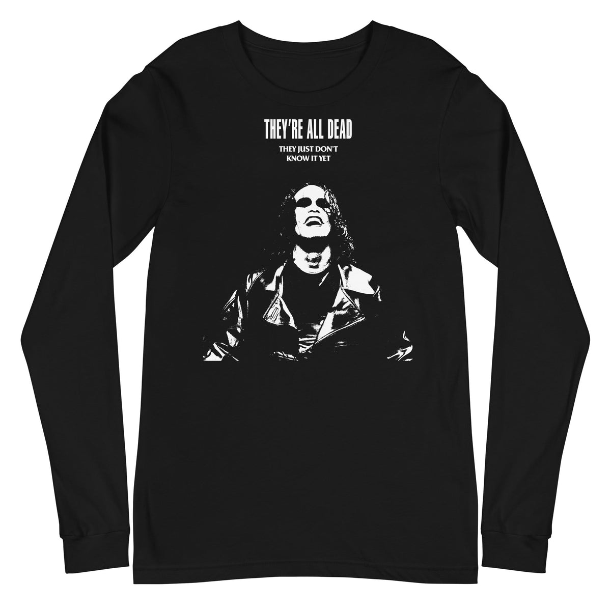 The Crow - They're All Dead Long Sleeve T-Shirt - Black