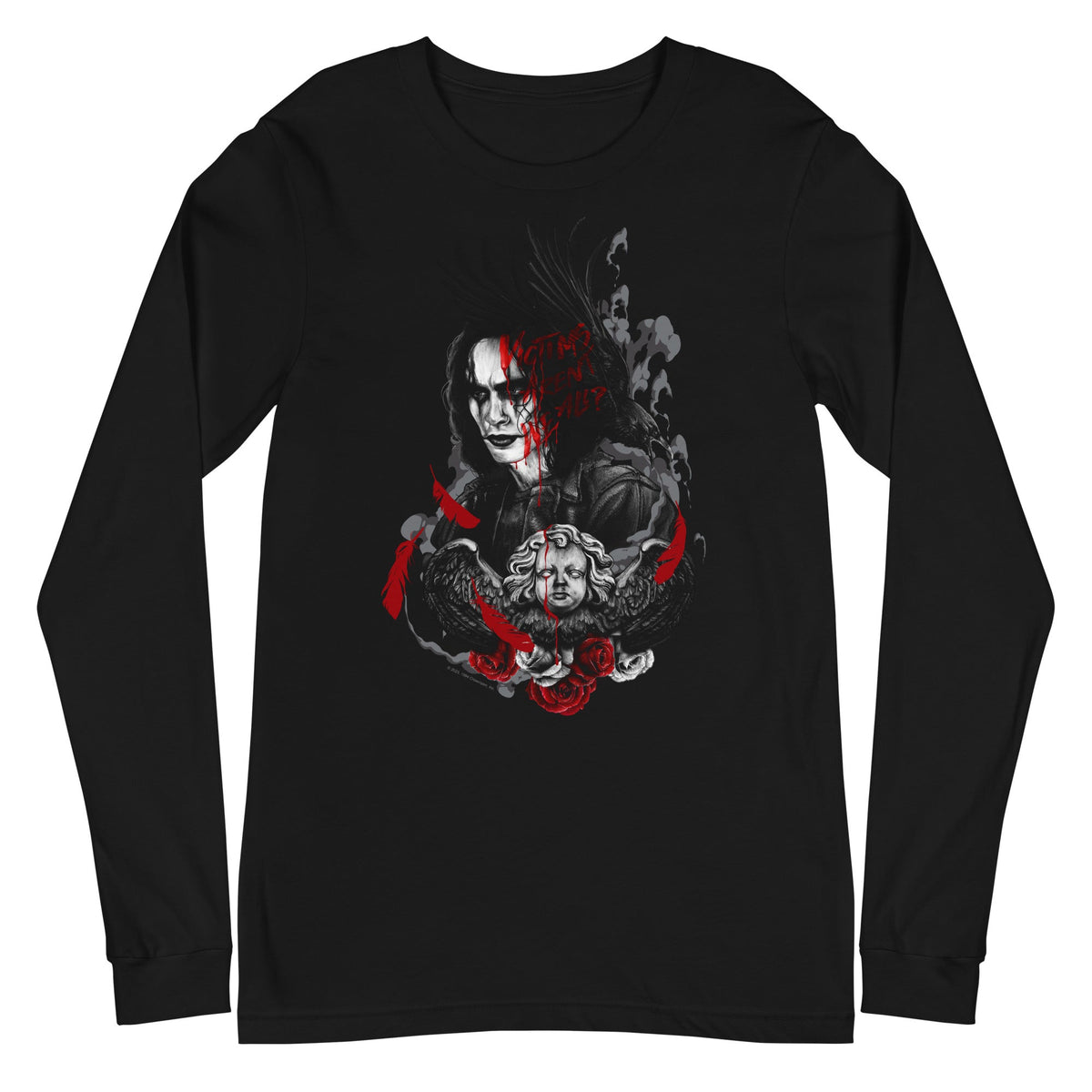 The Crow - Victims Aren't We All? Long Sleeve T-Shirt - Black