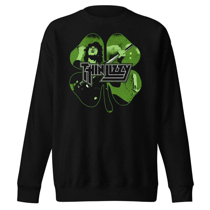 Thin Lizzy - 4 Leaf Icons Sweatshirt - Black