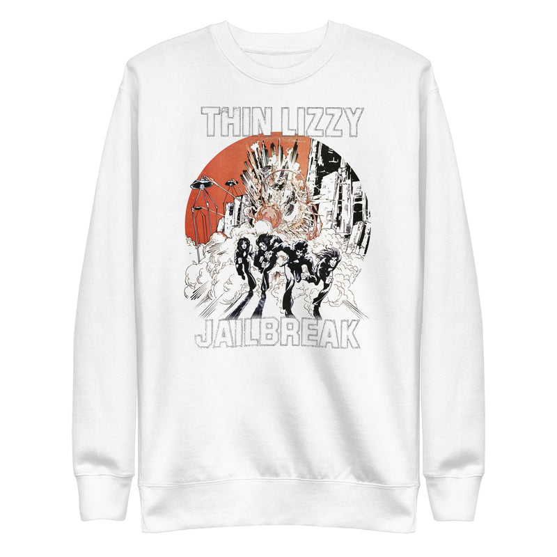 Thin Lizzy - Arctic Jail Sweatshirt - White