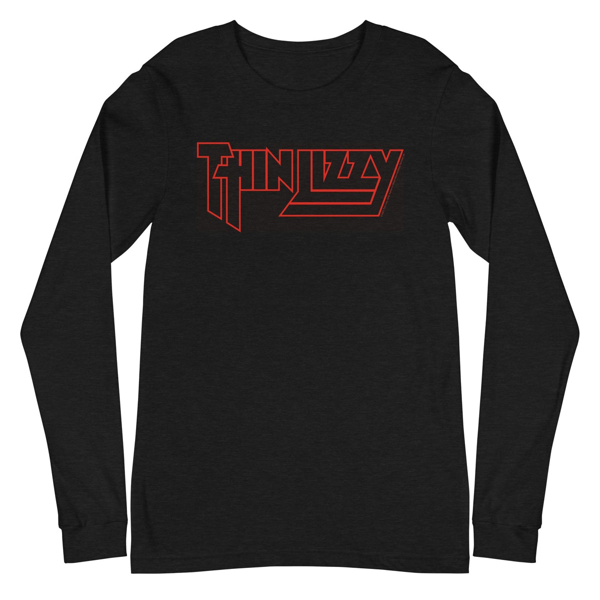 Thin Lizzy - Classic Logo Long Sleeve T-Shirt - Black