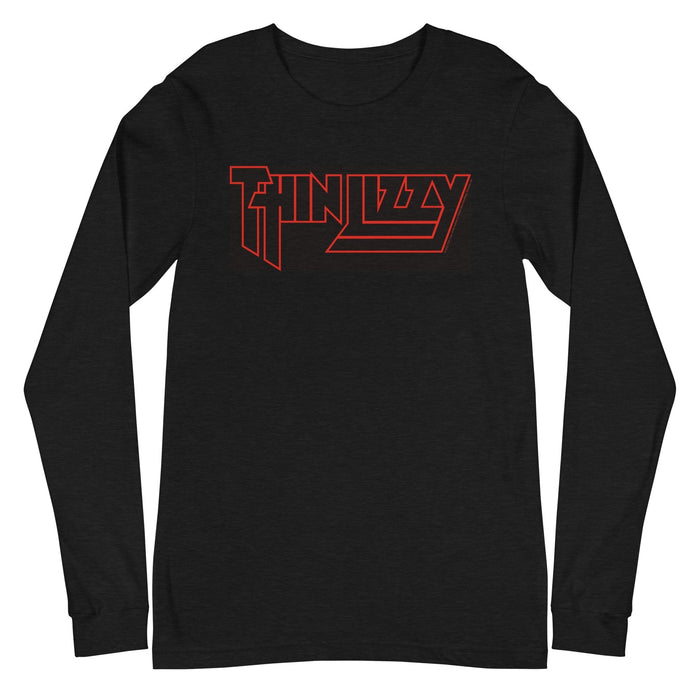 Thin Lizzy - Classic Logo Long Sleeve T-Shirt - Black