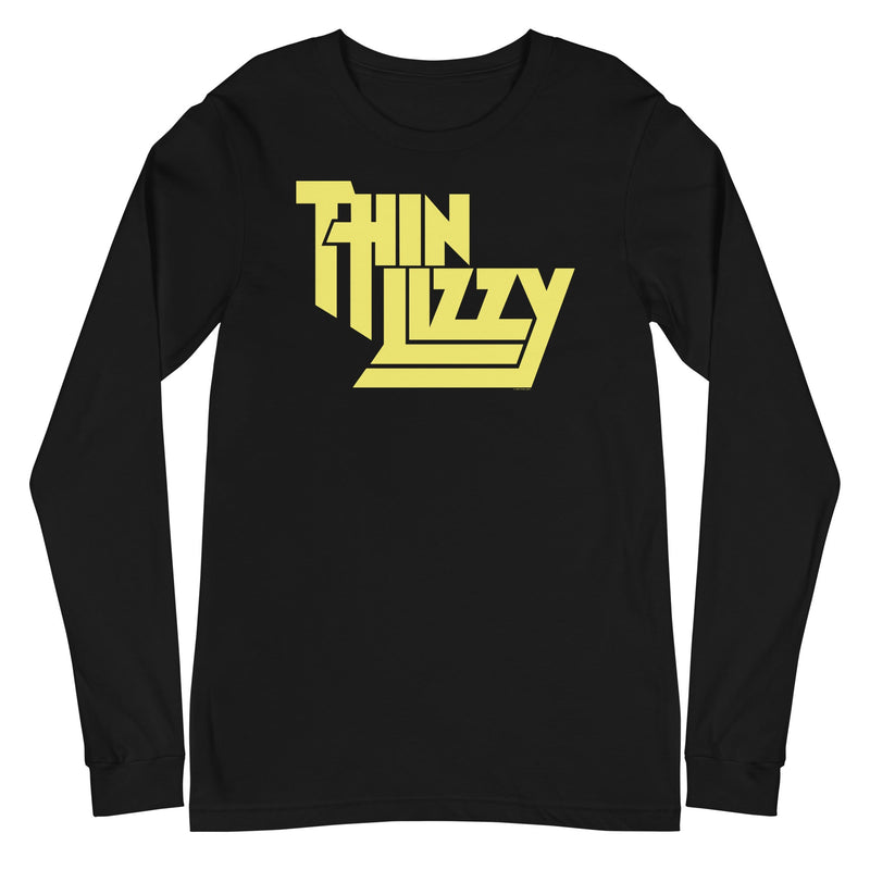 Thin Lizzy - Electric Logo Long Sleeve T-Shirt - Black