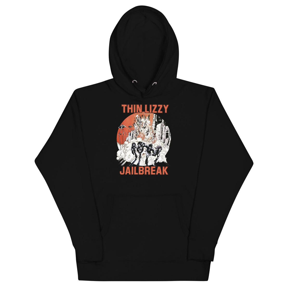 Thin Lizzy - Jailbreak Hoodie - Black