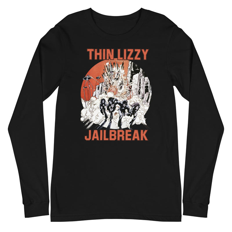 Thin Lizzy - Jailbreak Long Sleeve T-Shirt - Black