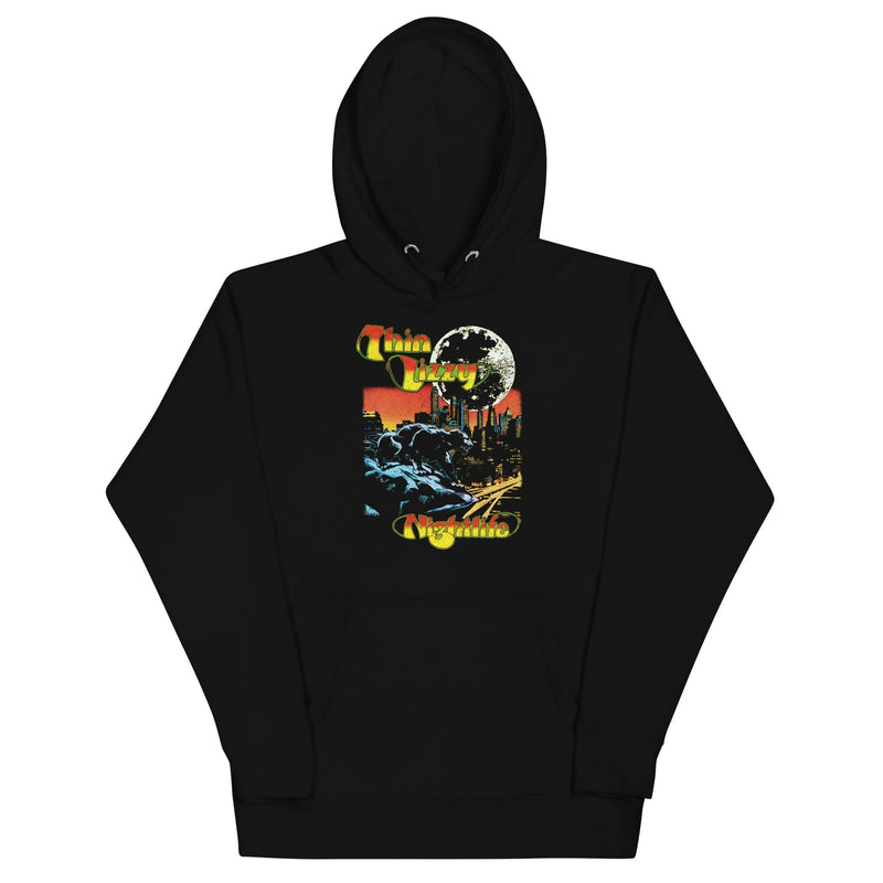 Thin Lizzy - Nightlife Hoodie - Black