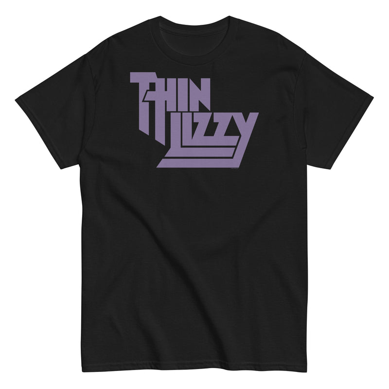 Thin Lizzy - Pastel Logo T-Shirt - Black