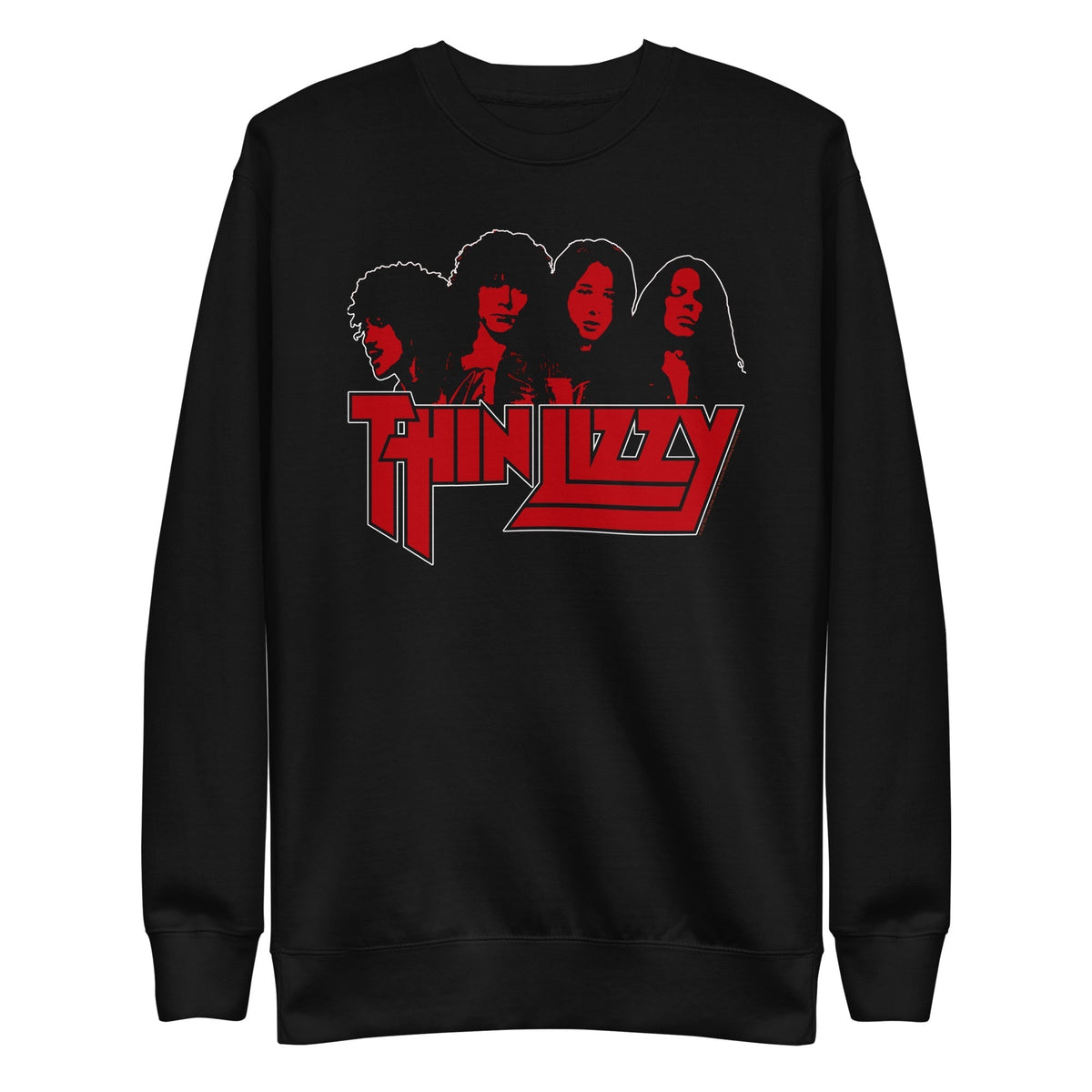 Thin Lizzy - Profile Sweatshirt - Black