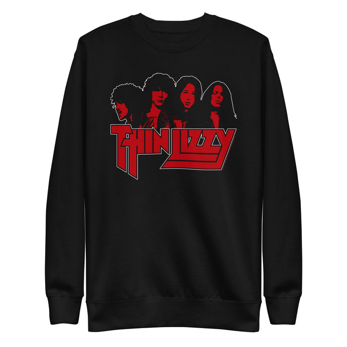 Thin Lizzy - Profile Sweatshirt - Black