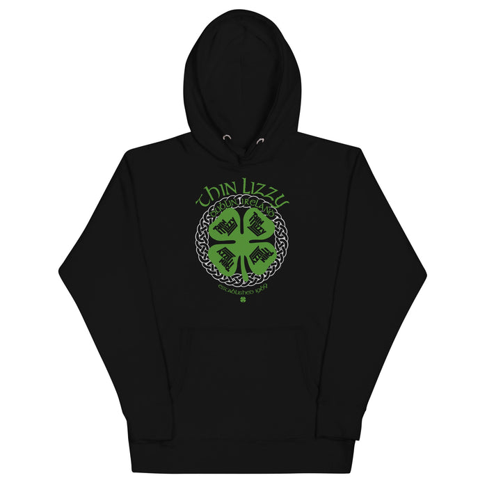 Thin Lizzy - Shamrock Hoodie - Black