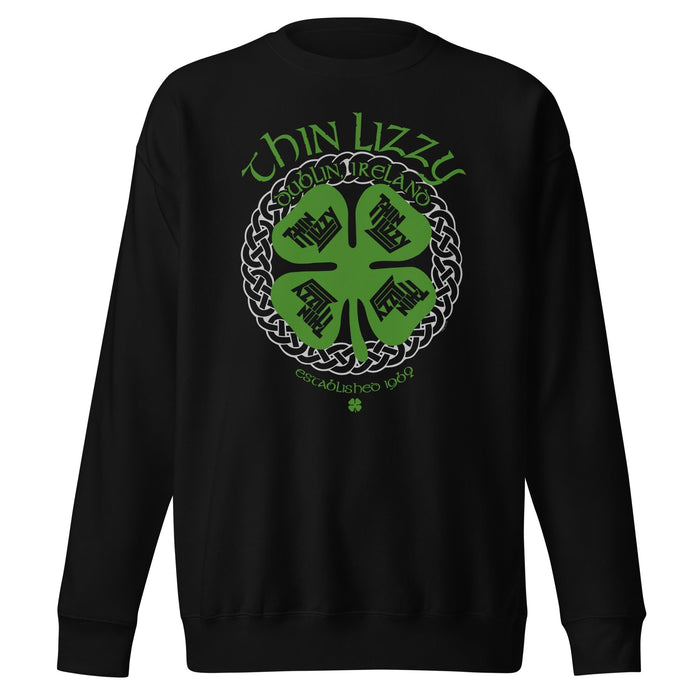 Thin Lizzy - Shamrock Sweatshirt - Black