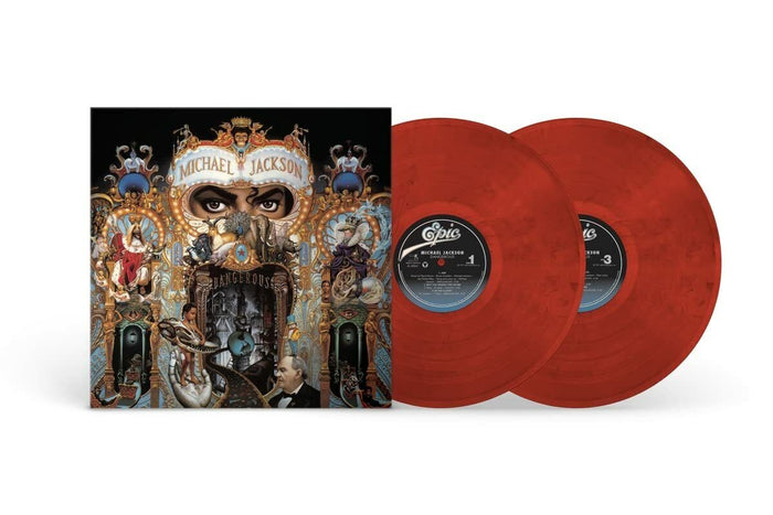 Michael Jackson - Dangerous (Limited Edition) (Red Vinyl) [Import] - Vinyl