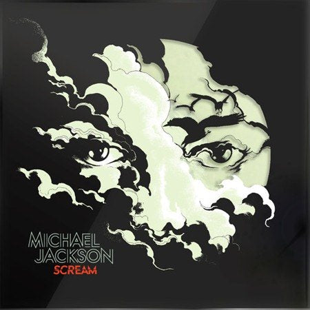 Michael Jackson - SCREAM (Glow in the dark and Translucent Blue w/ Luminous Splatter) - Vinyl