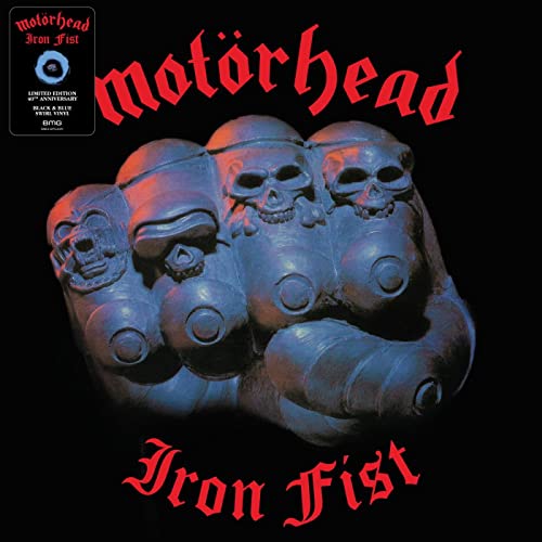 Motörhead - Iron Fist (Limited Edition Black & Blue Swirl Vinyl) - Vinyl