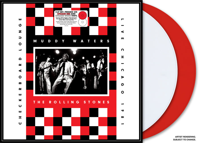 Muddy Waters/The Rolling Stones - Live At Checkerboard Lounge Chicago 1981 [Red & White 2 LP] - Vinyl