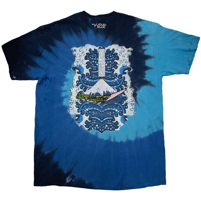 Nick Mason's Saucerful of Secrets - Hokusai Wave Dip Dye - T-Shirt