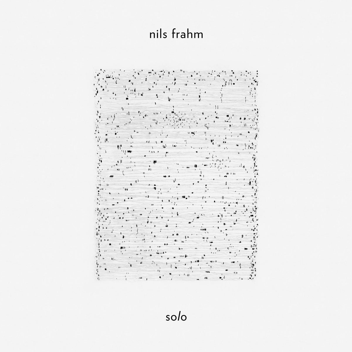 Nils Frahm - Solo - Vinyl