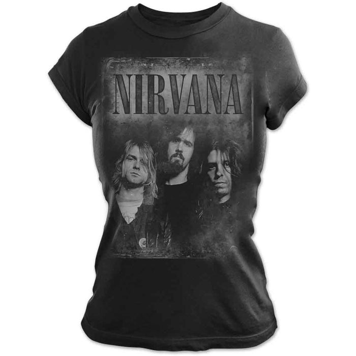 Nirvana - Faded Faces - T-Shirt