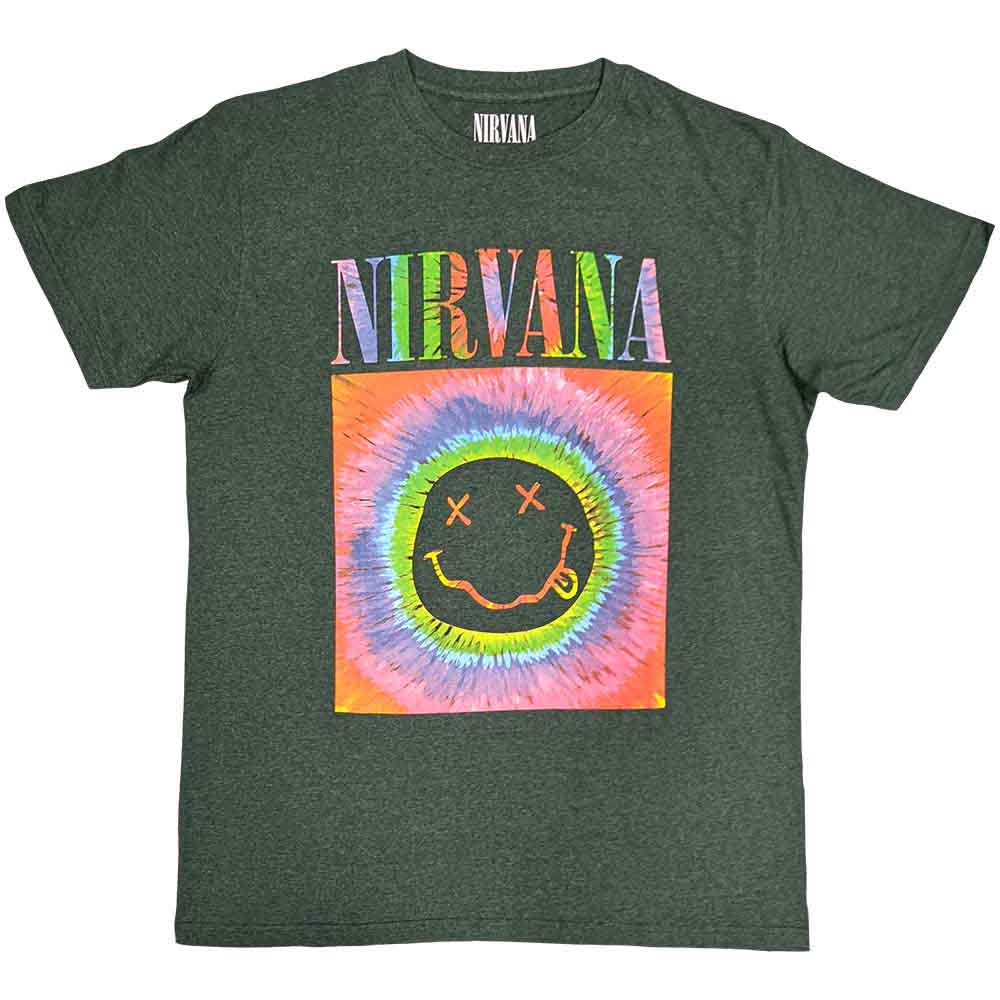 Nirvana - Happy Face Glow Box - T-Shirt