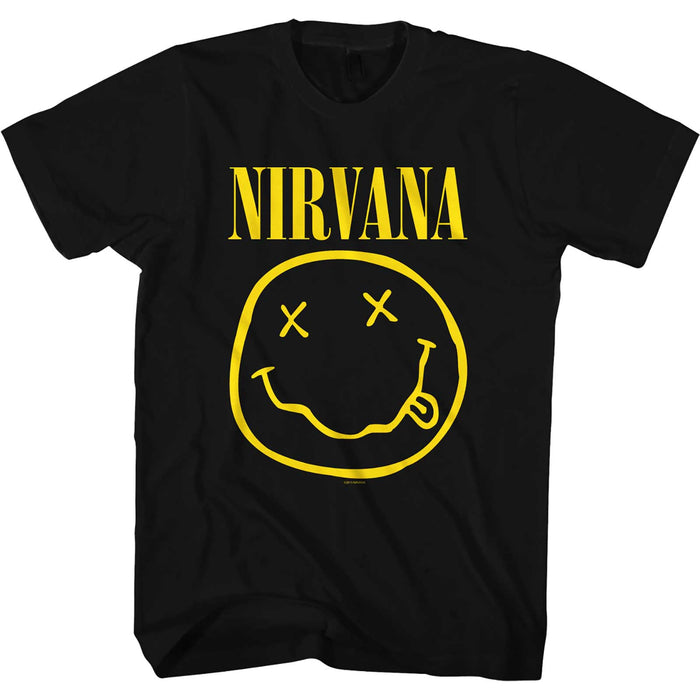 Nirvana - Yellow Smiley - T-Shirt