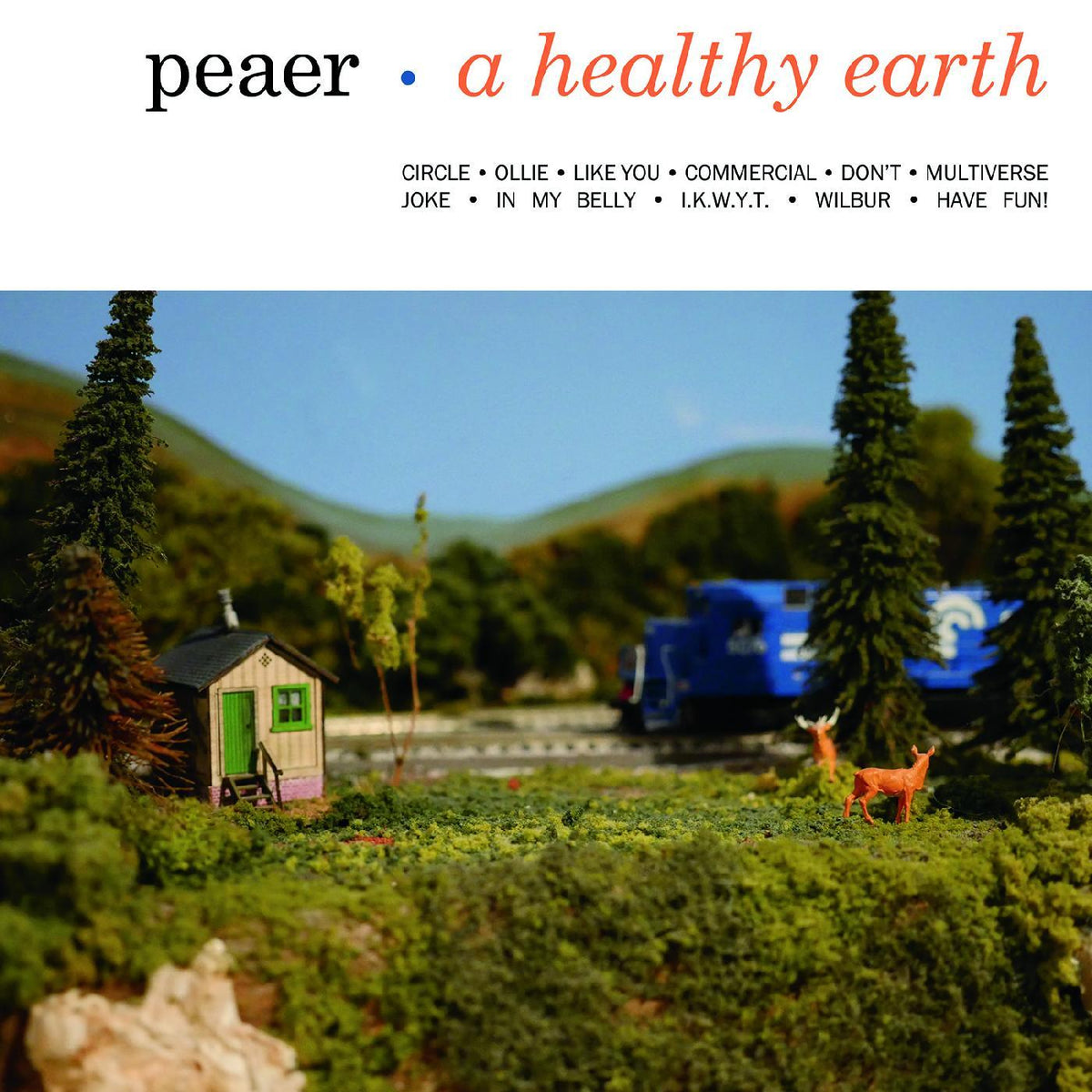 Peaer - A Healthy Earth (WHITE SMOKE VINYL) - Vinyl