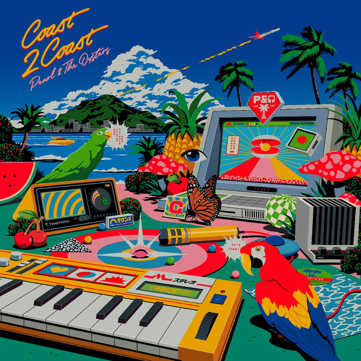 Pearl & The Oysters - Coast 2 Coast (BLUE WAVE VINYL) - Vinyl