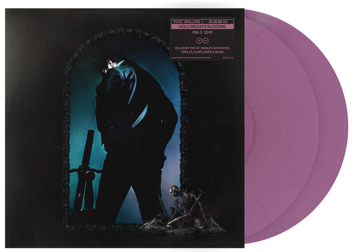 Post Malone - Hollywood's Bleeding (Pink Vinyl) - Vinyl