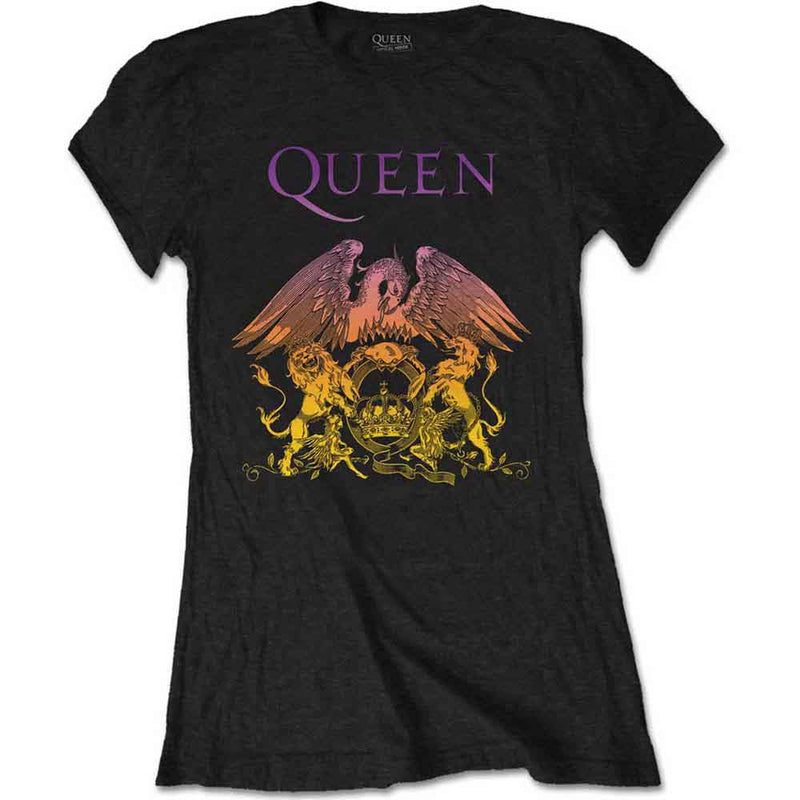 Queen - Gradient Crest - T-Shirt