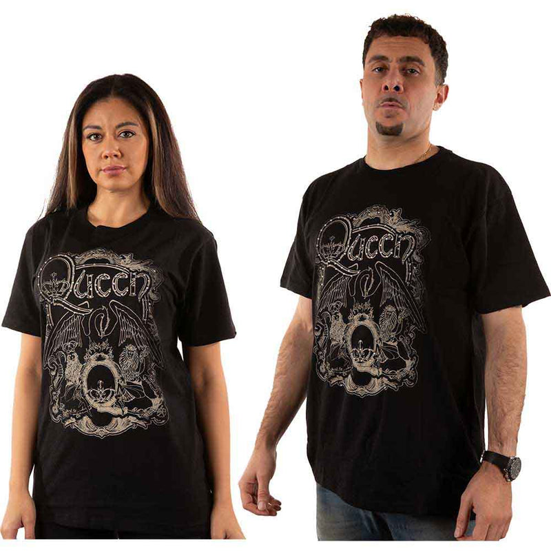 Queen - Ornate Crest - T-Shirt