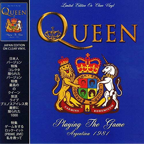 Queen - Playing The Game Argentina 1981 (Limited Edition, Clear Vinyl) [Import] - Vinyl