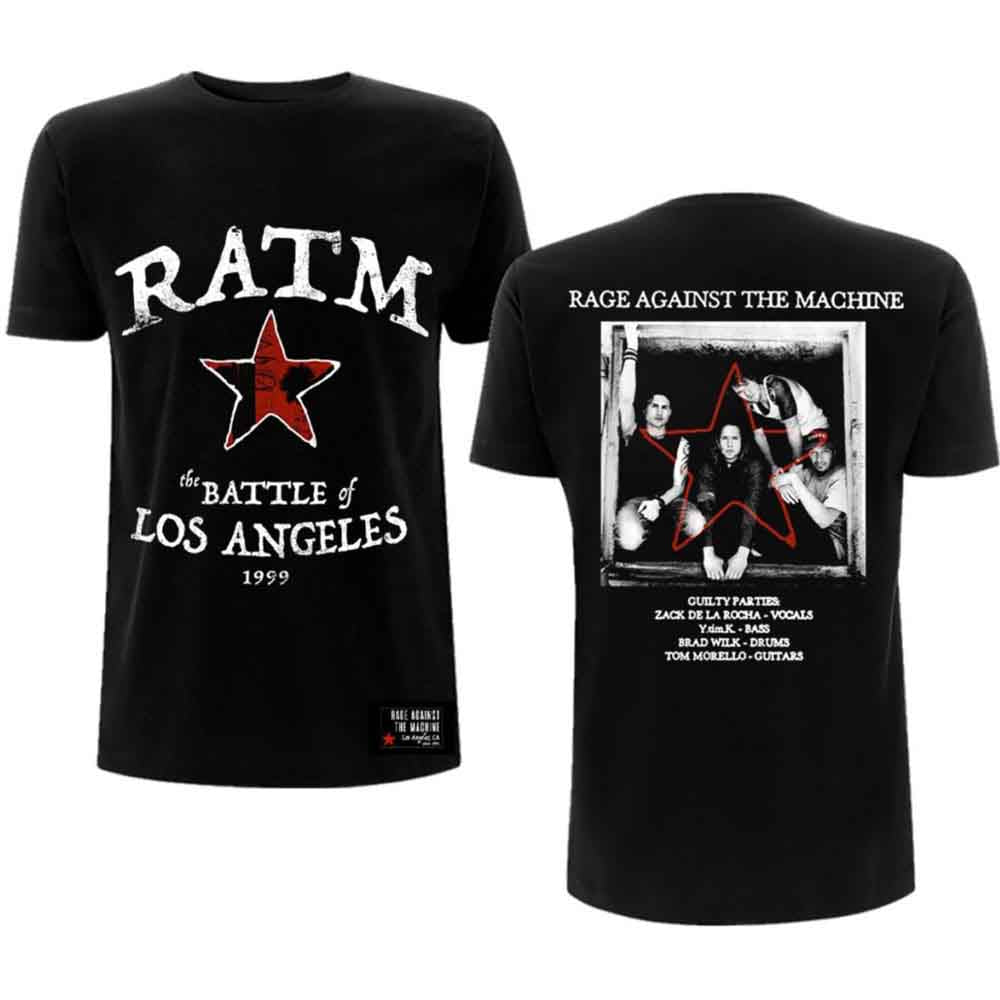 Rage Against The Machine - Battle Star - T-Shirt