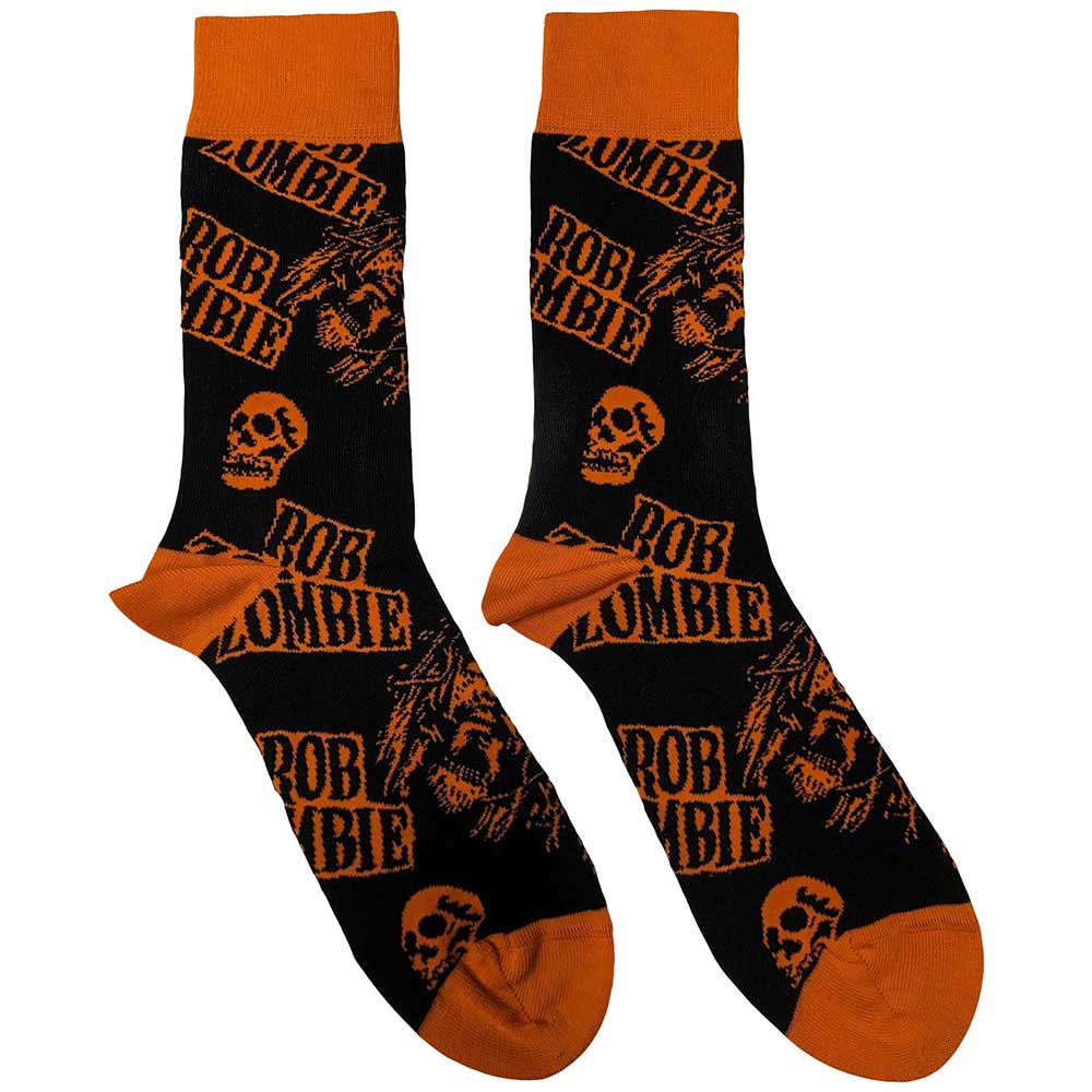 Rob Zombie - Skull Face Orange -