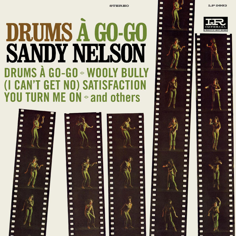 Sandy Nelson - Drums A Go-Go (GREEN VINYL) - Vinyl