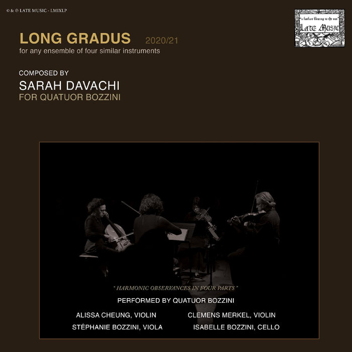 Sarah Davachi - Long Gradus (DELUXE EDITION) - CD