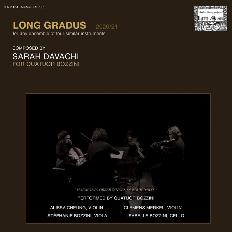 Sarah Davachi - Long Gradus (DELUXE EDITION) - CD