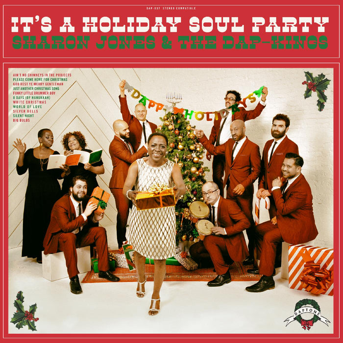 Sharon & The Dap-Kings Jones - It's A Holiday Soul Party (Candy Cane Color Vinyl) - Vinyl