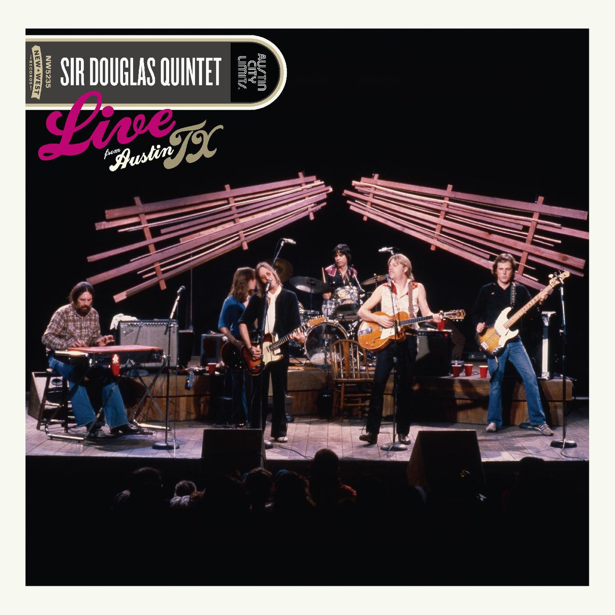 Sir Douglas Quintet - Live From Austin, TX (CRYSTAL PINK VINYL) - Vinyl