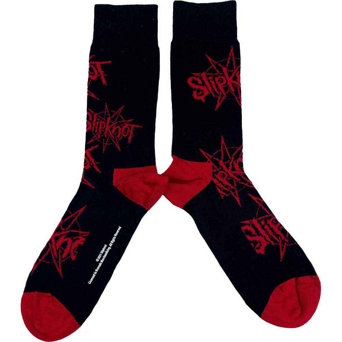 Slipknot - Logo & Nonagram - Socks