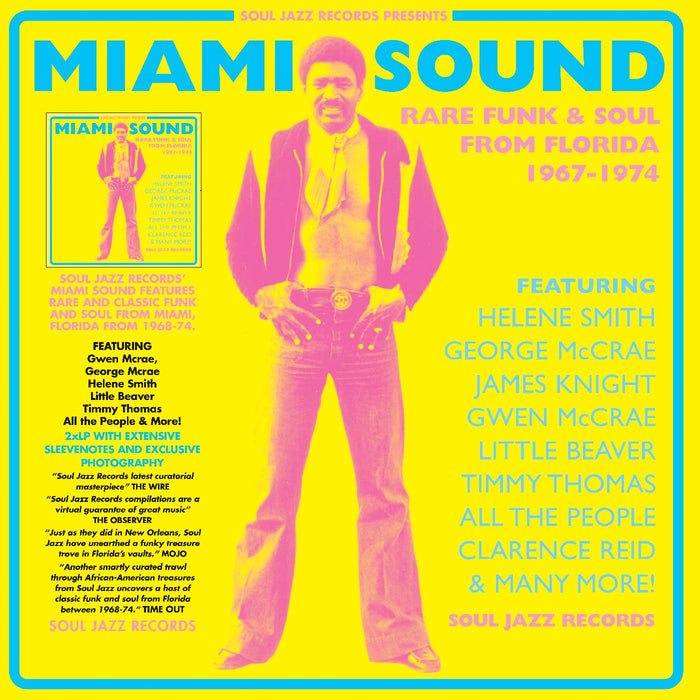 Soul Jazz Records Presents - Miami Sound ‚Äì Rare Funk & Soul From Miami, Florida 1967-74 - Vinyl