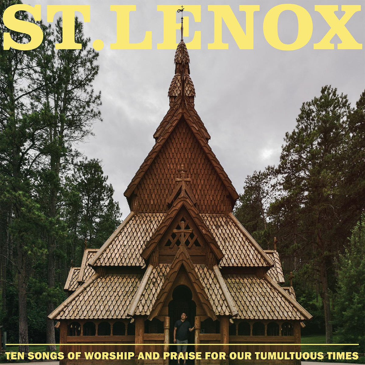 St. Lenox - Ten Songs of Worship and Praise for our Tumultuous Times (CLOUDY CLEAR VINYL) - Vinyl