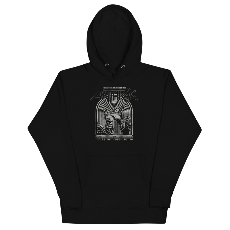 Anthrax - 1986 Tour Classic Hoodie - Black