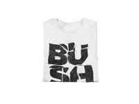 Bush - Stacked Logo Jumbo Print T-Shirt - White