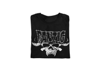 Danzig - Logo Skull Jumbo Print T-Shirt - Black