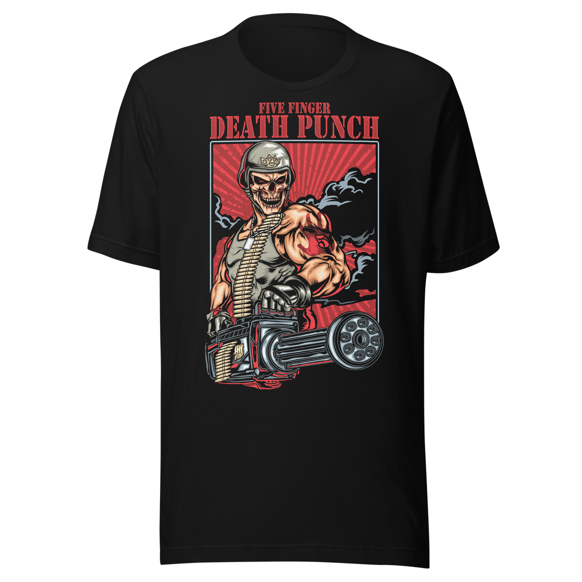 Five Finger Death Punch - Gatling T - Black