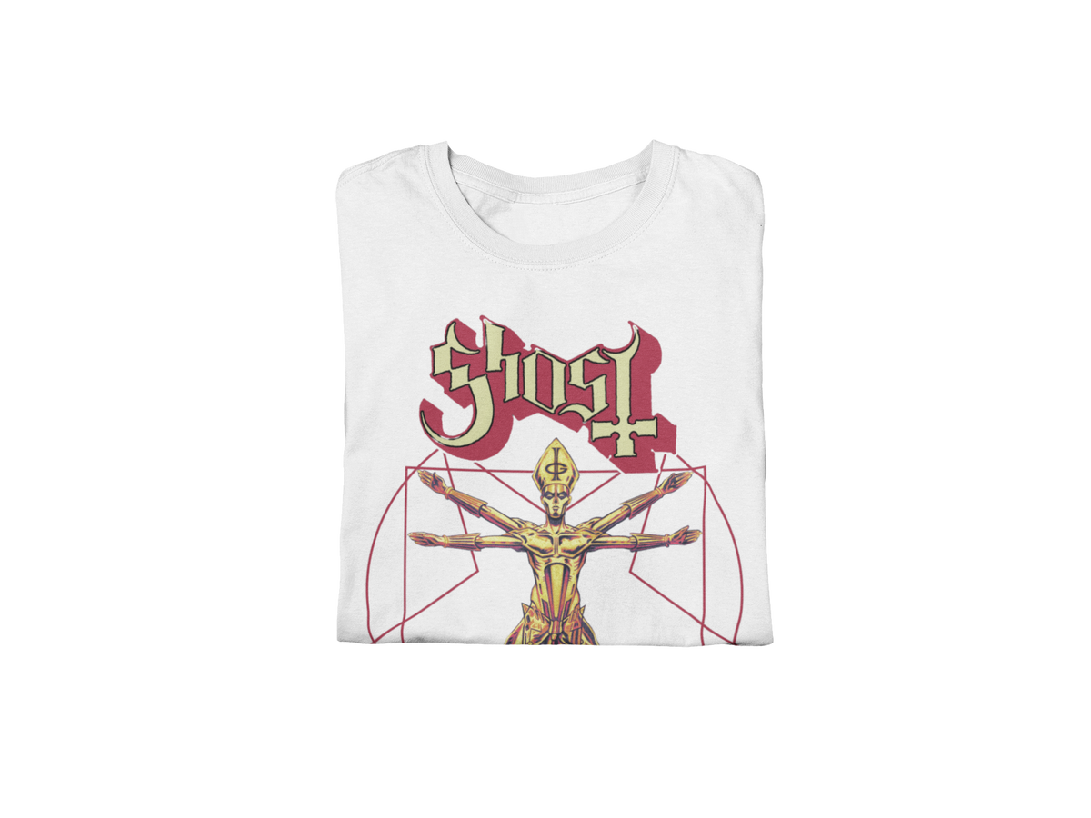 Ghost - In the Machine Jumbo Print T-Shirt - Black