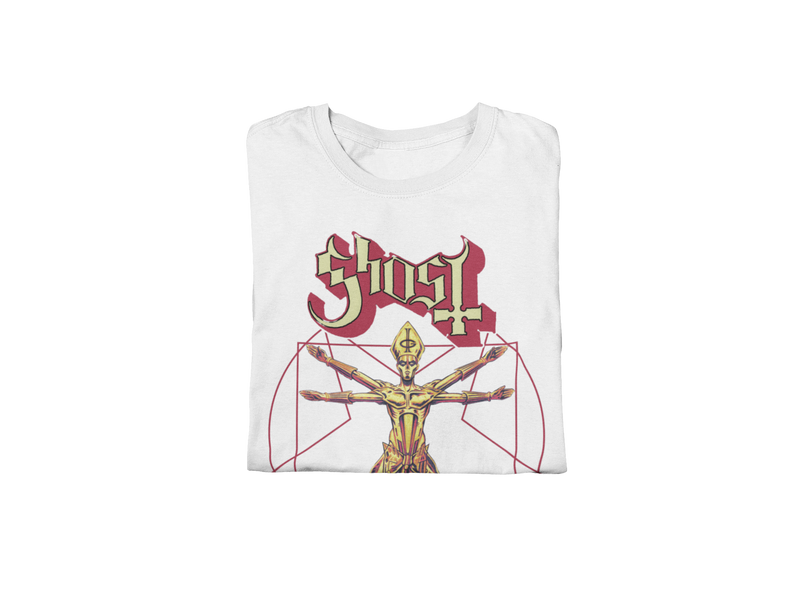 Ghost - In the Machine Jumbo Print T-Shirt - Black