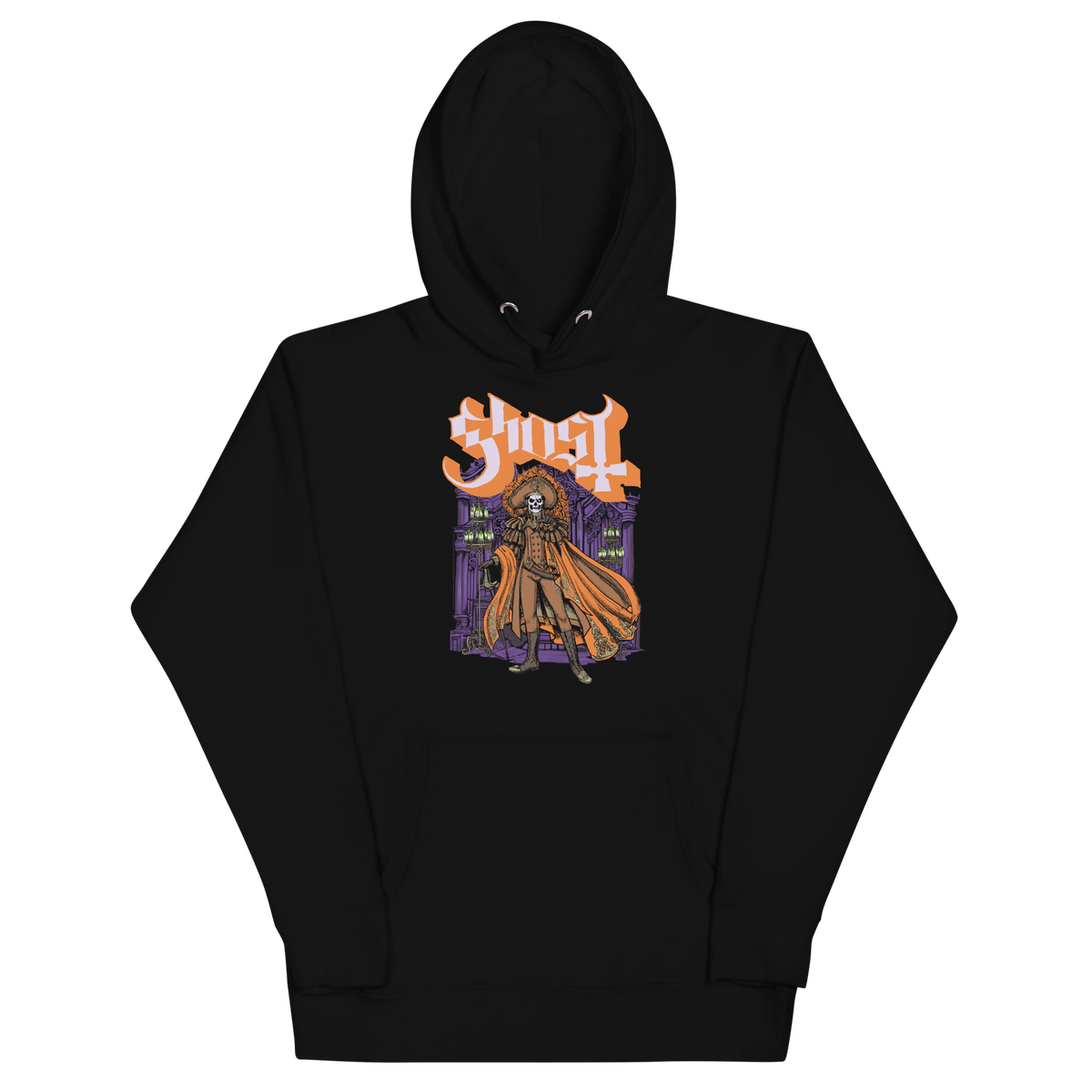 Ghost - Orange Cape Classic Hoodie - Black